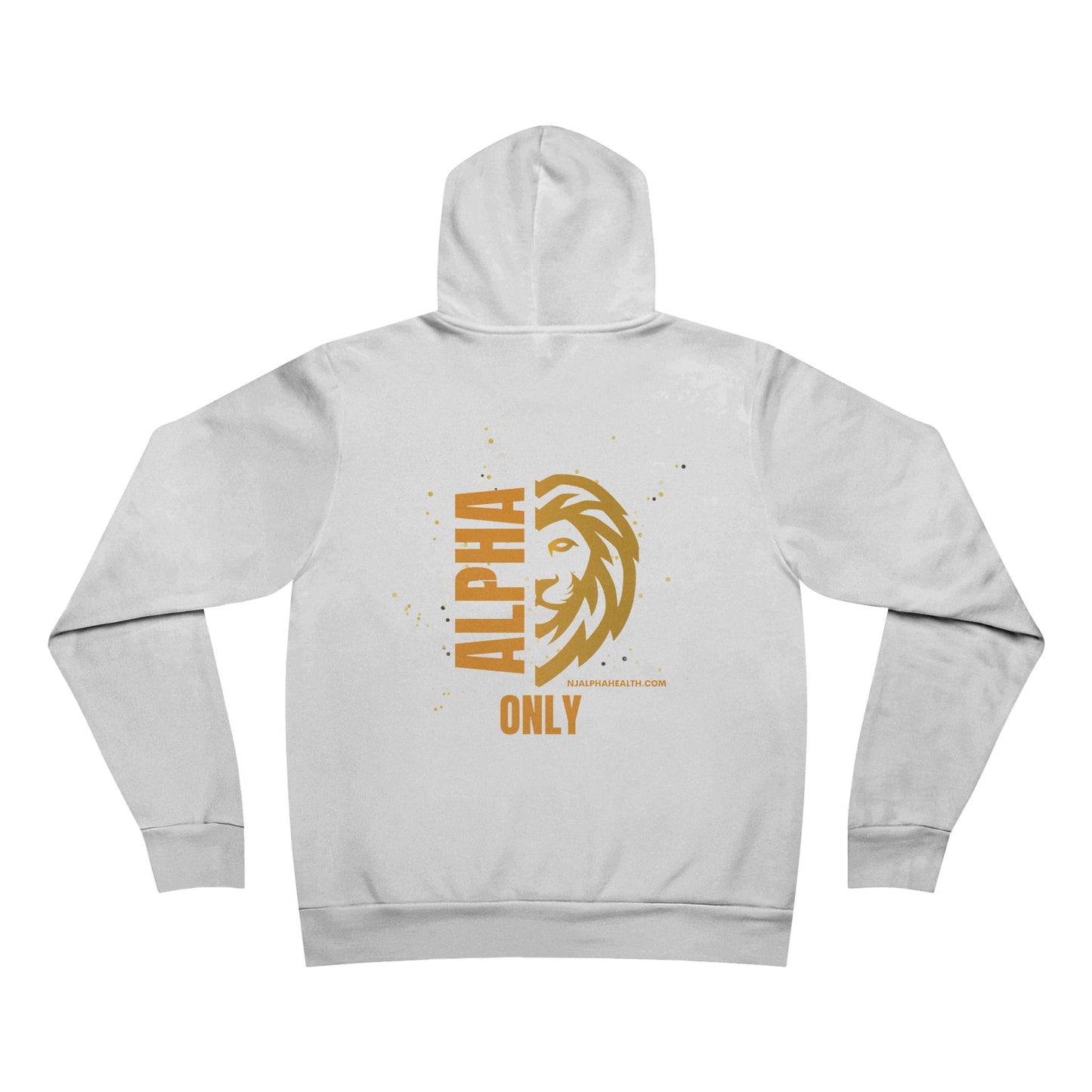 Alpha Only Fleece Pullover Hoodie