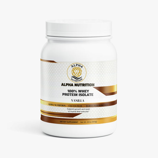 Pure3 100% Whey Protein Isolate (Vanilla)