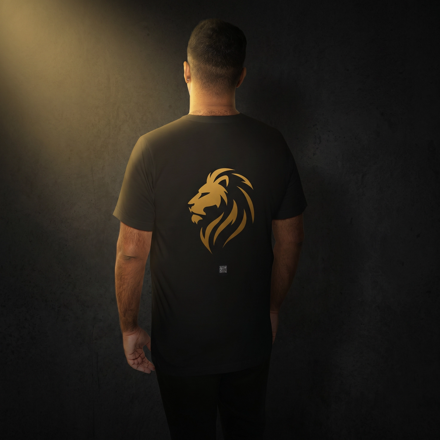 Alpha Unseen Signature Tee — Black